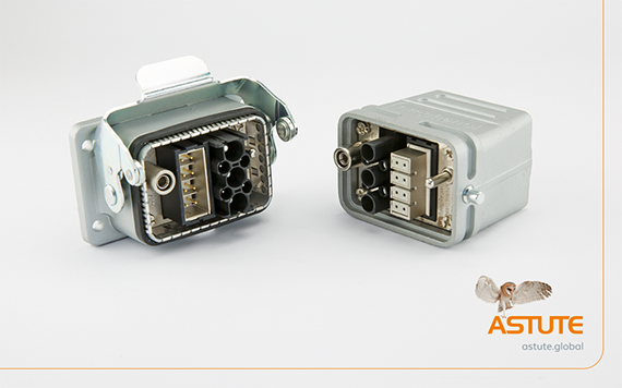 Astute Electronics announces modular C146 HeavyMate connectors