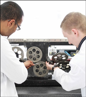 Figure 8: Research carried out by FRABA and its partners has automated this process and optimized it for quality and consitency.