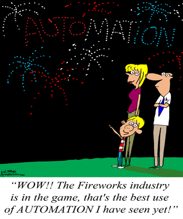 Thumbnail for Automation Cartoons - July 6, 2011 - Cartoon Caption Contest