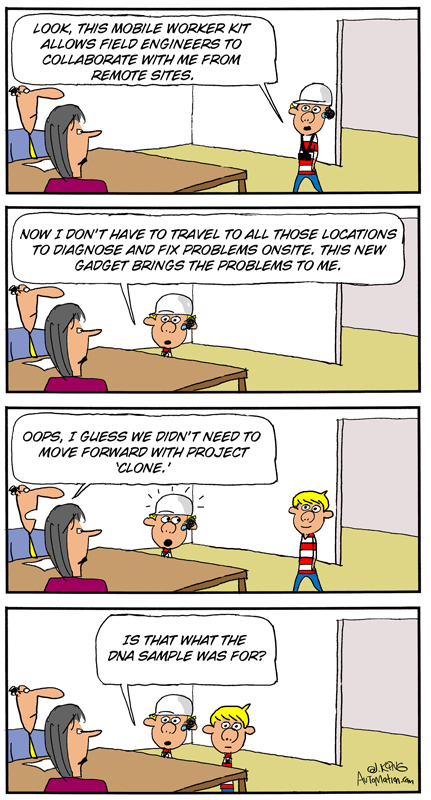 Otto Mation Comic - December 5, 2012