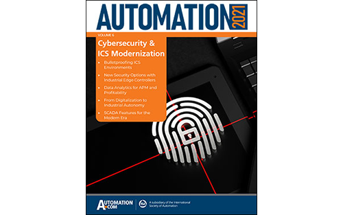 Automation 2021: Cybersecurity & ICS Modernization