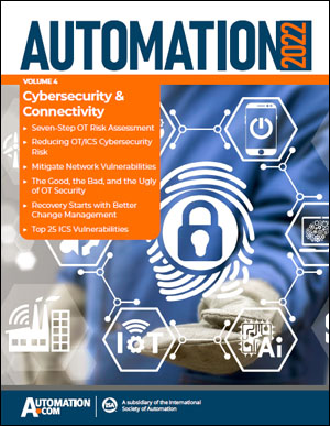 Ebook - Automation 2022: Cybersecurity & Connectivity - October 2022