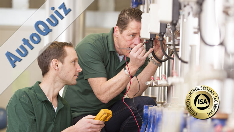 AutoQuiz: What Part of an Industrial Test Procedure Should Be Performed First?