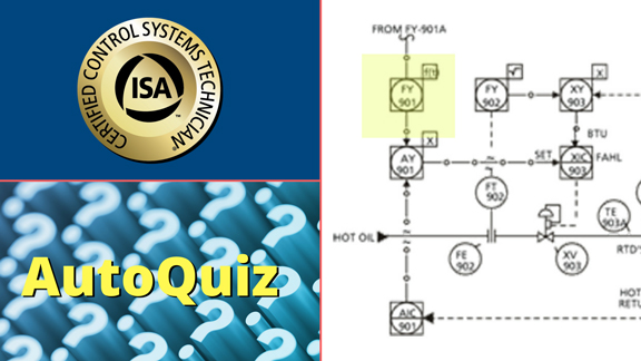 AutoQuiz: Identify the Function of a P&ID Symbol