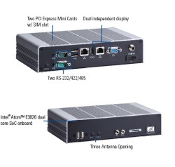 Axiomtek announces eBOX625-841-FL Fanless Embedded Box System