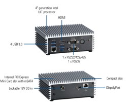 Axiomtek announces eBOX560-880-FL Embedded Box System