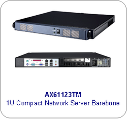 AXIOMTEK announces AX61123TM Industrial-grade Network Server