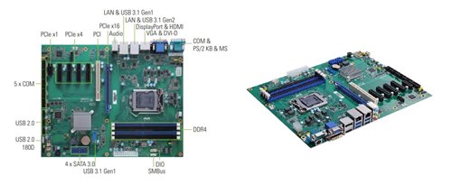 Axiomtek introduces IMB520R and IMB521R industrial ATX motherboards