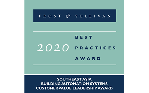 Thumbnail for Azbil Receives Frost & Sullivan 2020 Southeast Asia Building Automation Systems Customer Value Leadership Award