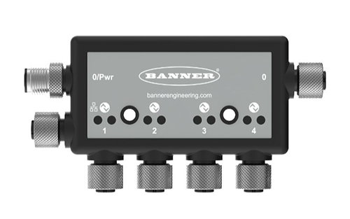 Banner’s DXMR90-4K Collects Real-time Factory Data from IO-Link Connections