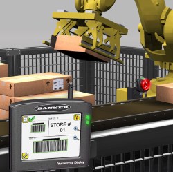 Banner Engineering releases Machine-Mountable Remote Display
