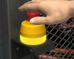 Banner introduces Illuminated Emergency Stop pushbutton