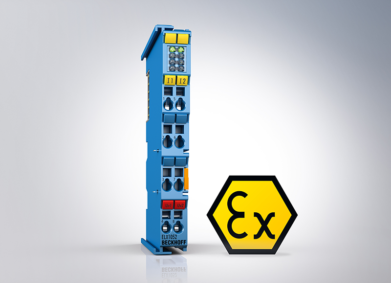 Intrinsic safety technology, such as the ELX EtherCAT Terminal series from Beckhoff, offers benefits in safety, cost and ease of implementation.