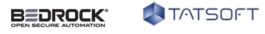 Tatsoft announces authentication of its SCADA software to the Bedrock control system root of trust