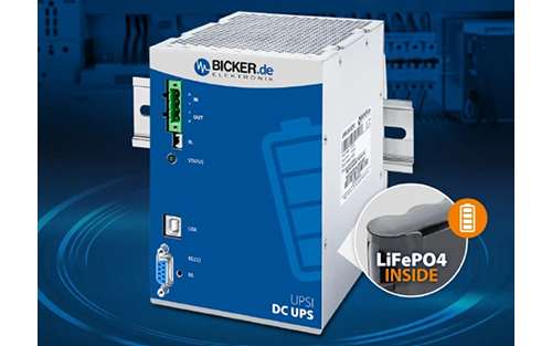 Bicker Elektronik Provides Intelligent DC Emergency Power Supply