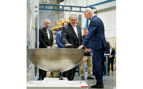 Thumbnail for Sciaky's Electron Beam Additive Manufacturing Technology Introduced to President Biden