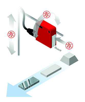 Leuze introduces DRT 25C dynamic reference diffuse sensor