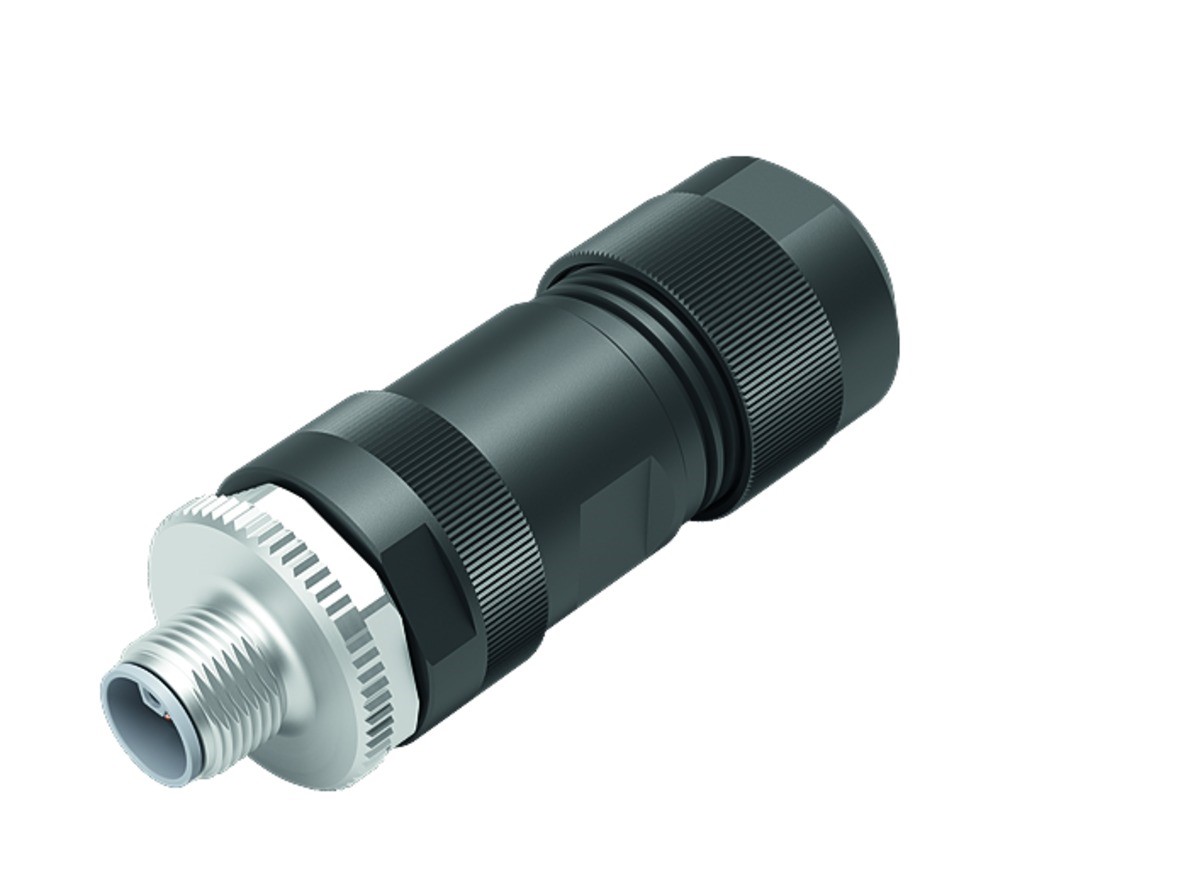 Binder USA announces Series 813 M12 L-coded male cable connector