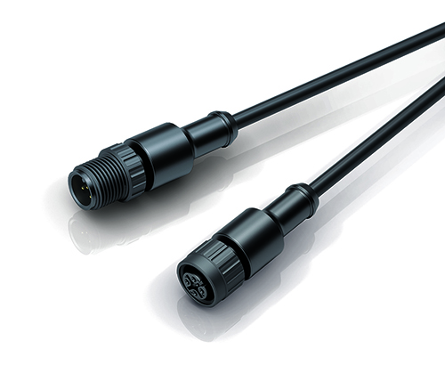 Binder introduces Series 763 M12-A connectors with plastic threaded rings