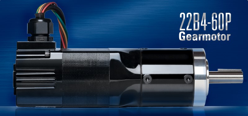 Bodine Electric introduces 22B4-60P planetary gearmotor