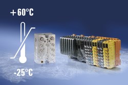 B&R increases Temperature range on I/O modules