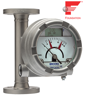 Brooks Instrument announces MT3809 variable area (VA) flow meter with FOUNDATION Fieldbus transmitter