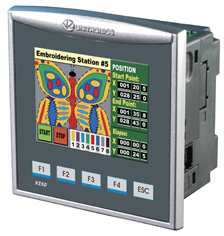 Unitronics enhances Vision350 PLC with color touchscreen