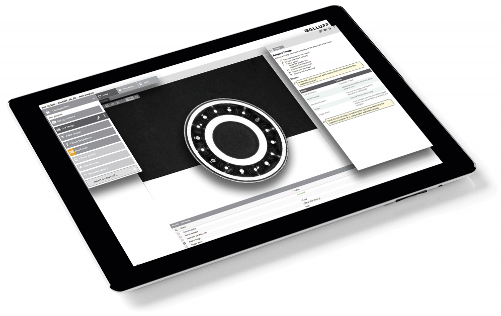 Balluff introduces BVS Cockpit vision software