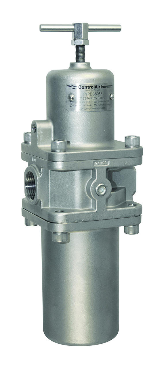 ControlAir introduces Type-380 & Type-390 regulators