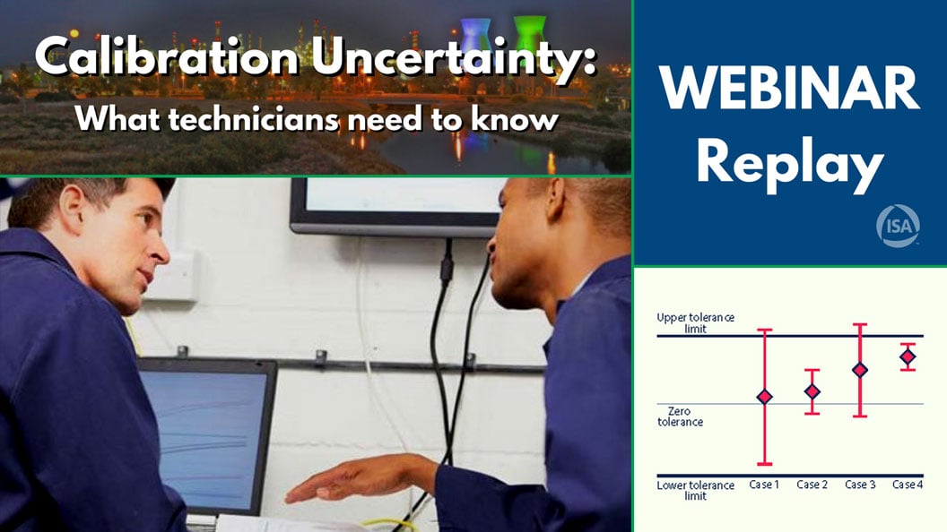 Webinar Recording: Calibration Uncertainty and Why Technicians Need to Understand It