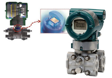 Figure 2: Semiconductor sensors manufactured in the Komagane plant go into differential pressure transmitters and must have exceptional accuracy and stability over time.