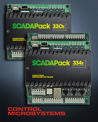 Thumbnail for Control Microsystems announces SCADAPack 330E and 334E controllers
