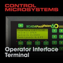 Control Microsystems improves Vision60 OI terminal