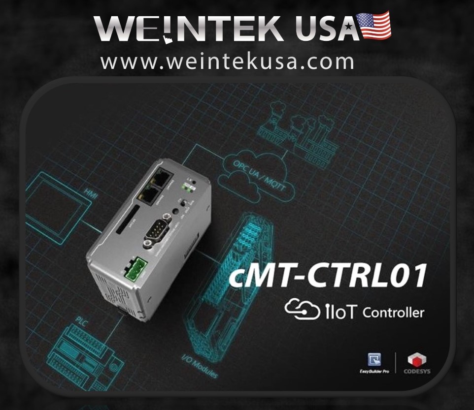 Thumbnail for Weintek introduces cMT-CTRL01 - IIoT Programmable Logic Controller