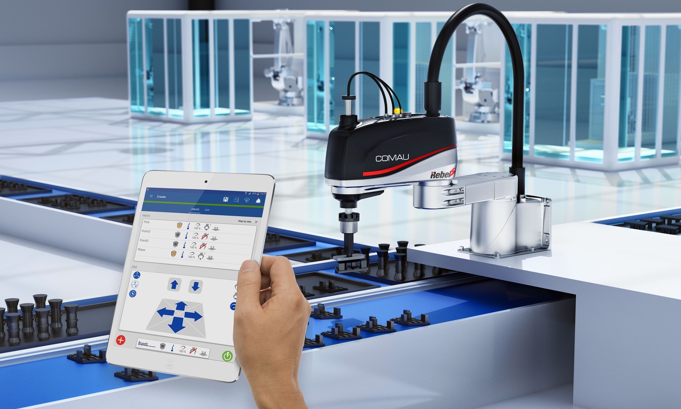 Comau releases PickAPP Android application for robot control operations