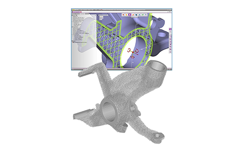 CoreTechnologie's New Additive Manufacturing Software Creates Grid Structures