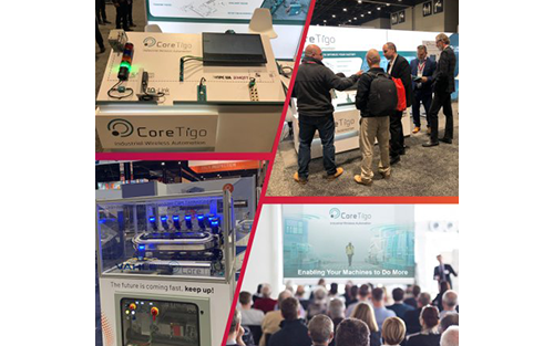 Thumbnail for CoreTigo’s Industrial Wireless Automation for Enhanced Flexibility and Capacity at Rockwell Automation Fair 2023