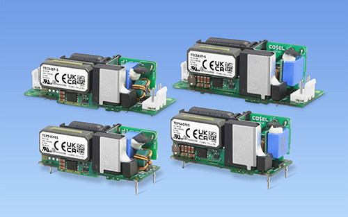 COSEL Launches New Generation of Ultra-compact, High-efficiency Power Supplies for Industrial Applications