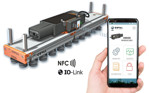 COVAL Introduces New Improved Vacuum Grippers with Communications Interface