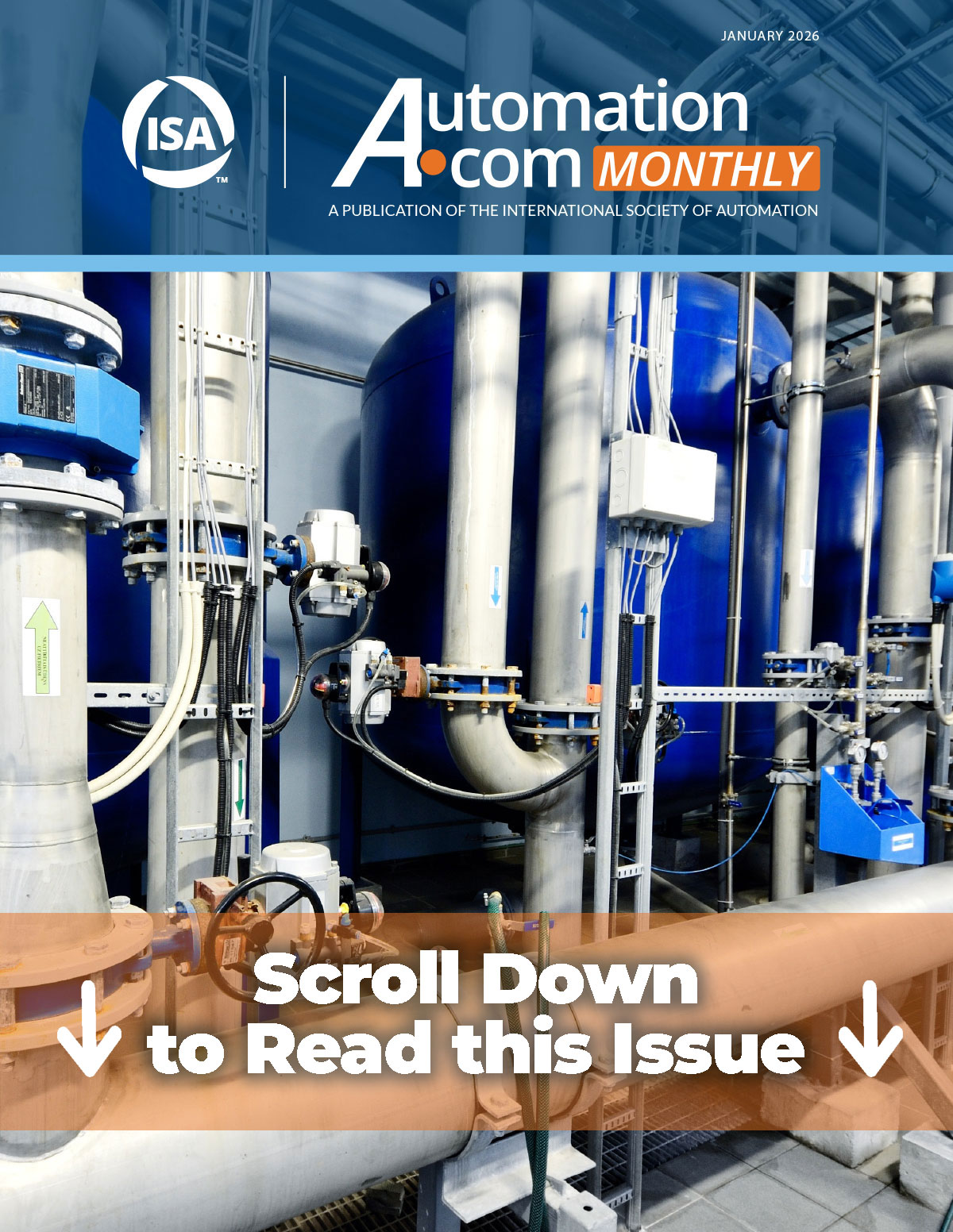 Automation.com Monthly January 2026 cover photo