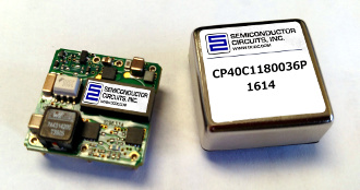 Semiconductor Circuits introduces CP40 DC-DC converter module