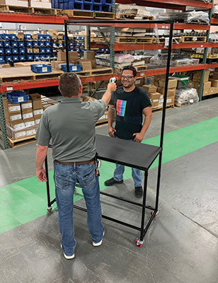 Creform announces mobile temperature screening station