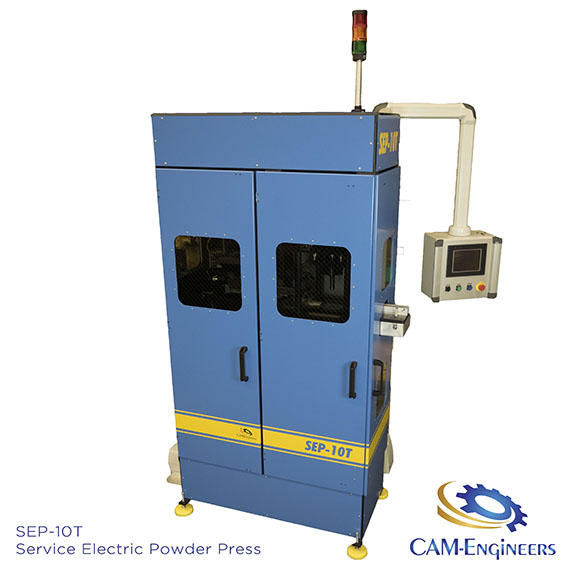Custom Automation & Machinery releases SEP-10T powder compacting press