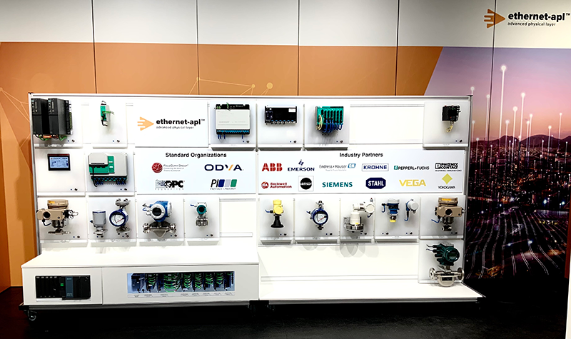 ACHEMA Working Ethernet-APL Demonstration