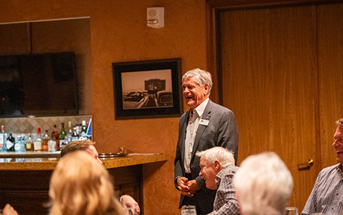 Founding President Dennis Gimpert Passes the Baton