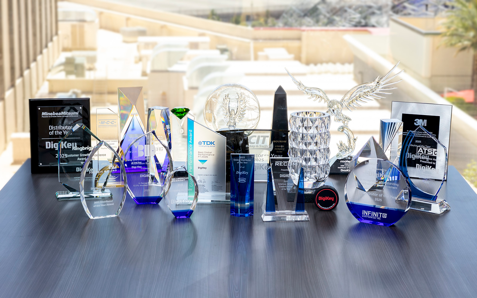 Thumbnail for DigiKey Earns 29 Top Honors from Supplier Partners at the 2026 EDS Leadership Summit