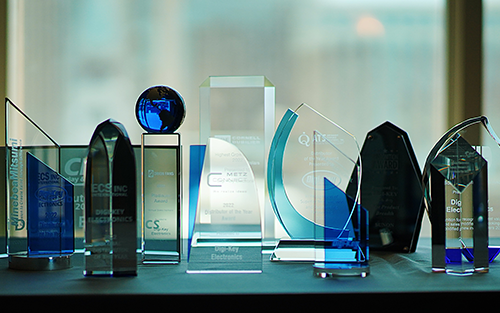 DigiKey Receives Top Recognitions from Suppliers at 2023 EDS Leadership Summit