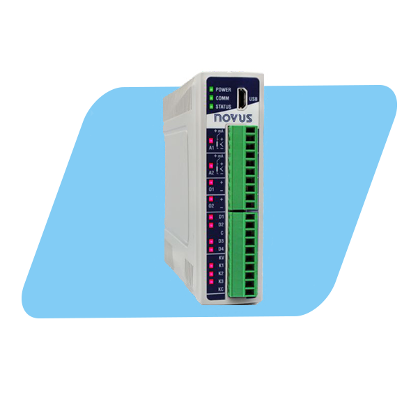 CAS Dataloggers announces Novus DigiRail Connect distributed I/O module