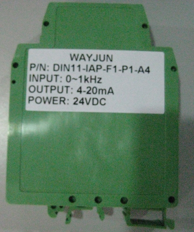 Frequency to Current/Voltage Isolated Converter/Transmitter