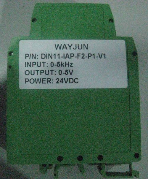 0-5KHz frequency to 0-5V isolated transmitter